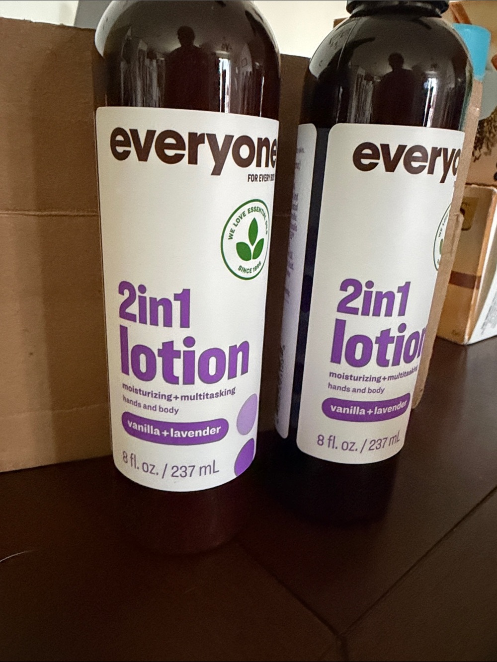 Everyone 2in1 Vanilla + Lavender Lotion - Purple/White